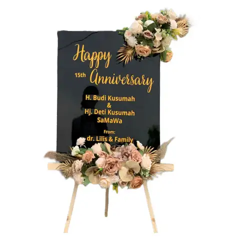 Papan Bunga Akrilik Peusing