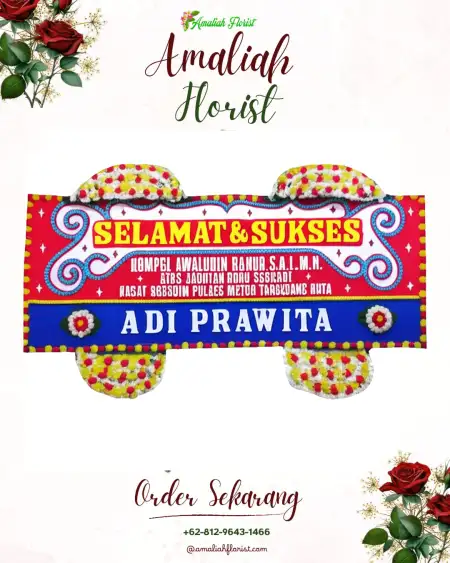 Papan Bunga Ucapan Selamat Peusing